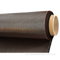 Rollo de tela de tela de fibra de carbono de 3k brillo
